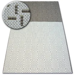 SISAL ROPE FLAT Rug 48722/608 Two-tone Cream Brown
