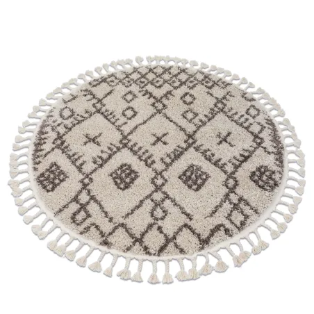 Berber Tanger B5940 Round Rug 120cm Cream