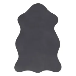 NEW DOLLY Rabbit Fur Imitation Rug G4337-2 Grey