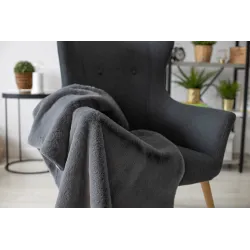 Soft textured rug, perfect for cozy bedrooms or living rooms