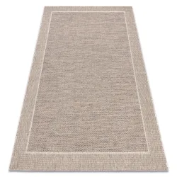 Jute Twine Sisal Boho Rug 120x170 cm Beige