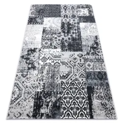 Vintage Patchwork Rug 22216356 Grey