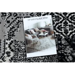 Stylish vintage grey rug, perfect for modern interior design