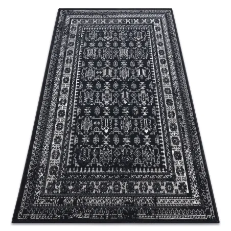 Vintage rug 22212996 in black for classic home decor