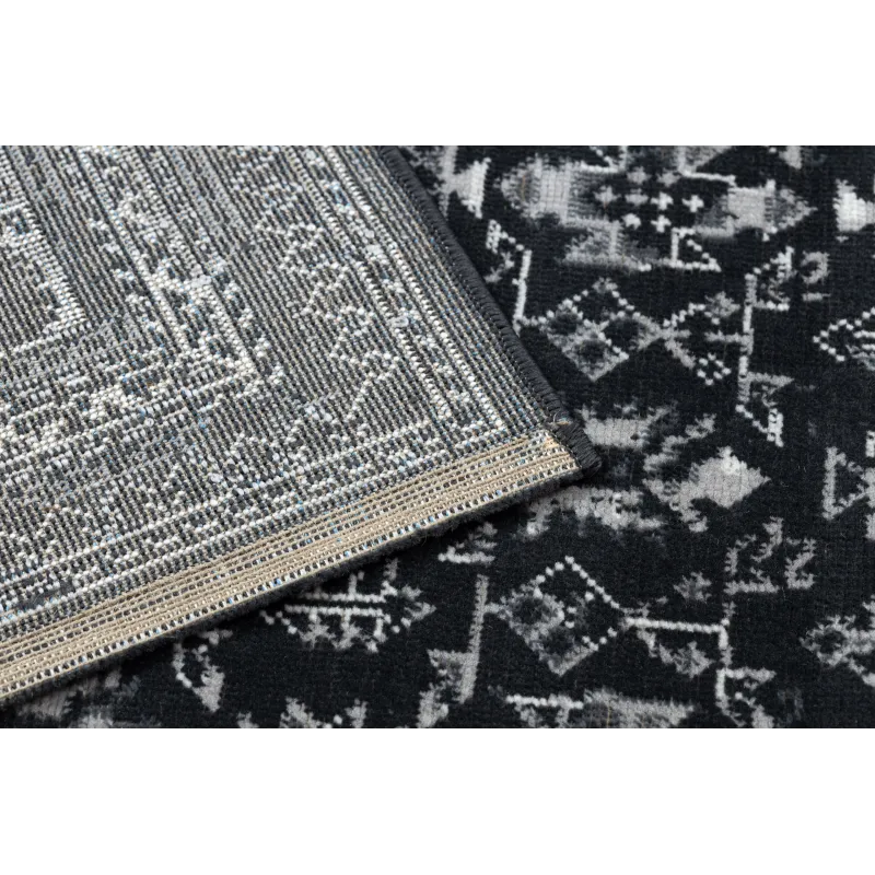 High-quality black vintage rug 22212996 for durability