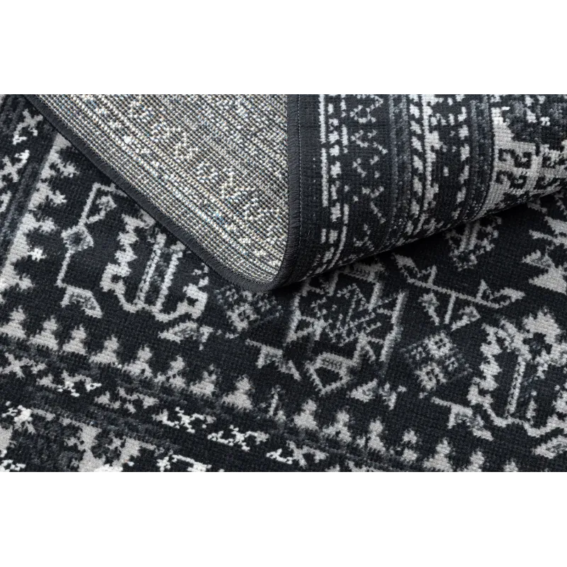 Black vintage rug 22212996 for stylish arrangements