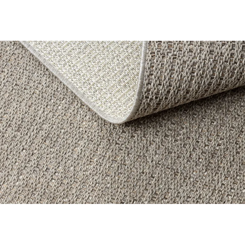 Beige sisal rug, boho style, a great choice for children's rooms