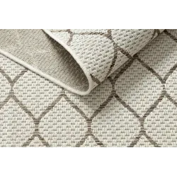Practical outdoor rug, weather-resistant for garden use