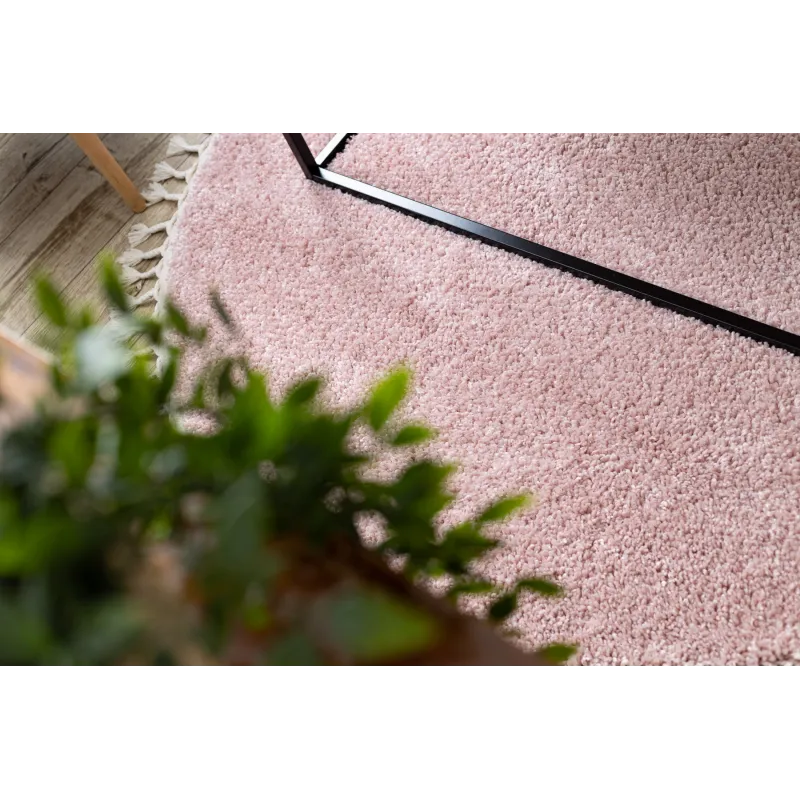 BERBER 9000 Round Pink Rug 120cm