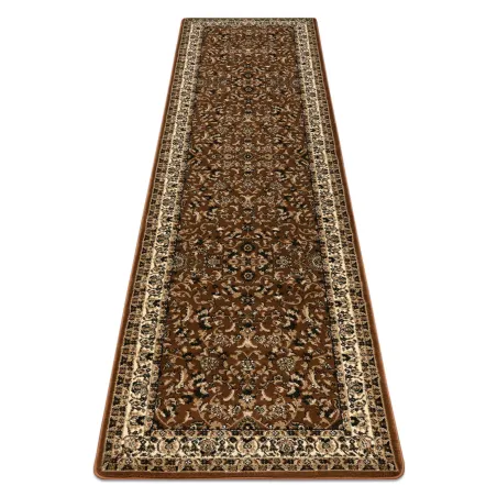 ROYAL ADR Runner 1745 Brown, classic carpet for hallway entrance