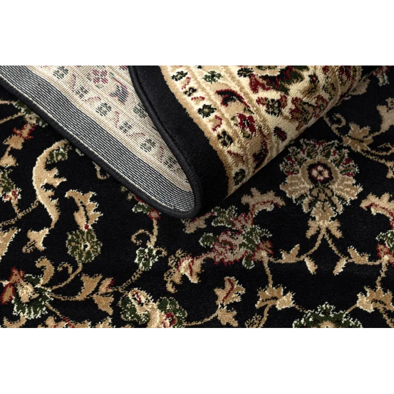 ROYAL ADR black rug, ideal for garden or terrace use