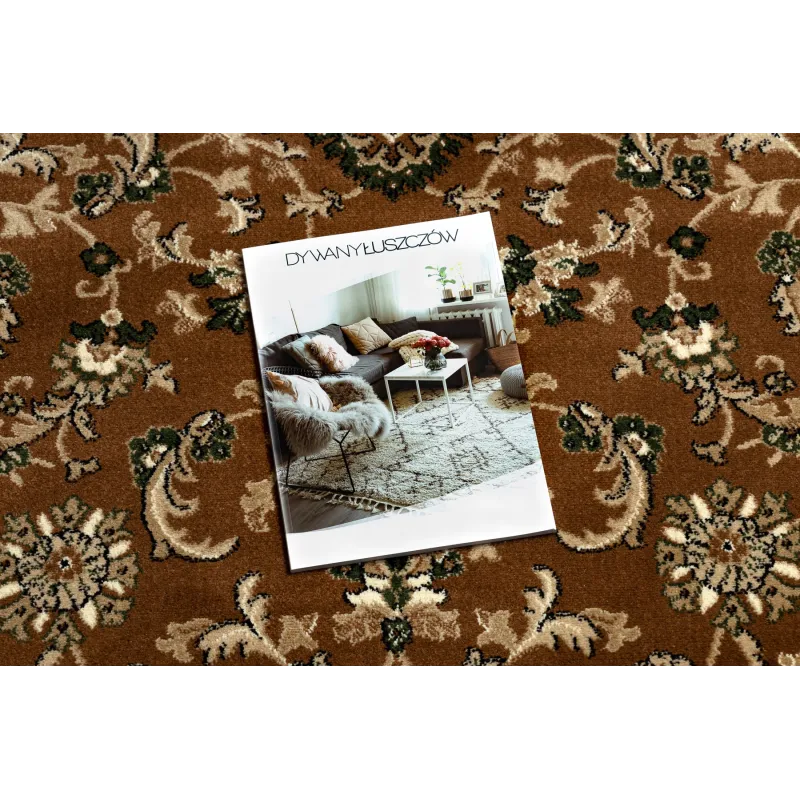 Brown oval rug ROYAL ADR, elegant addition for the living room