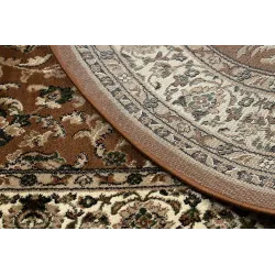 Stylish brown ROYAL ADR rug, perfect for the bedroom