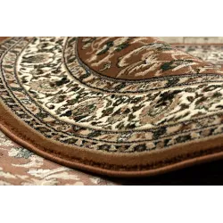 ROYAL ADR oval rug, brown color, perfect for the garden
