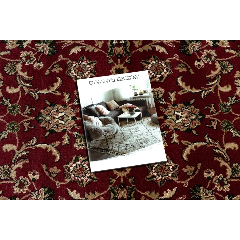 Burgundy ROYAL ADR oval rug, stylish addition to home decor