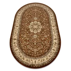ROYAL ADR Oval Rug Brown 100x180 cm