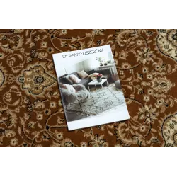 Brown oval rug ROYAL ADR, elegant style for interiors