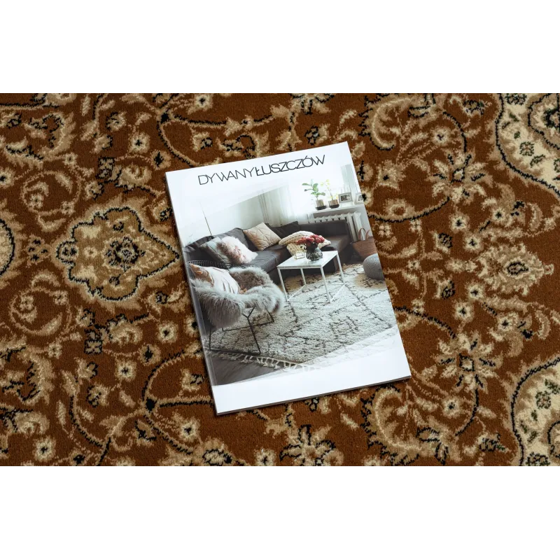 Brown oval rug ROYAL ADR, elegant style for interiors