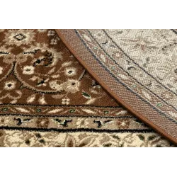 ROYAL ADR oval rug, brown for classic interior designs