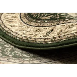 Green ROYAL ADR rug, perfect for living room, classic design