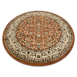 ROYAL ADR Round Rug 120cm Brown