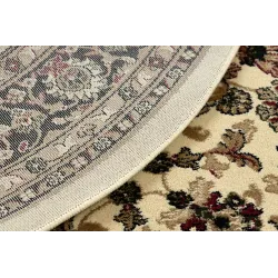 ROYAL ADR round rug made of polypropylene with a classic design