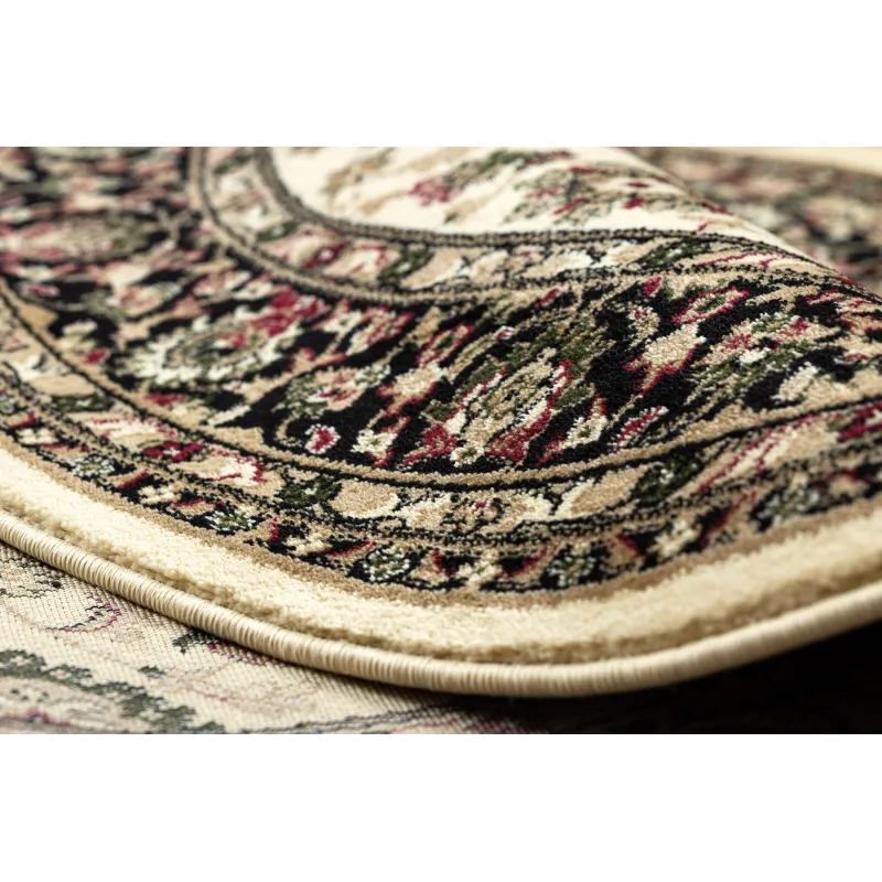 Living room ROYAL ADR 120cm round rug in caramel color