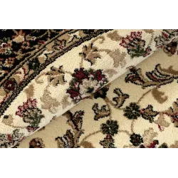 ROYAL ADR caramel round rug perfect for bedroom use