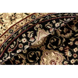 ROYAL ADR Black Rug, perfect for bedroom or children's room