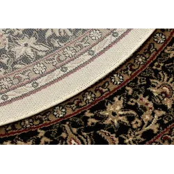 ROYAL ADR round rug made of soft material, caramel color