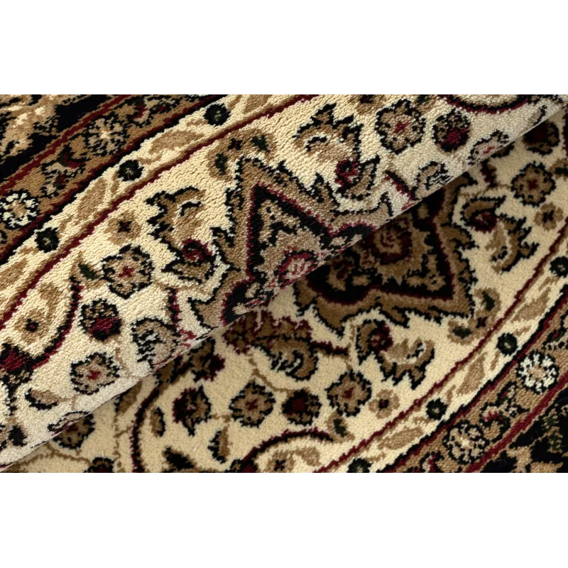 ROYAL ADR round rug for bedroom, in caramel shade