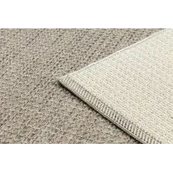 Natural sisal texture rug, durable for indoor use