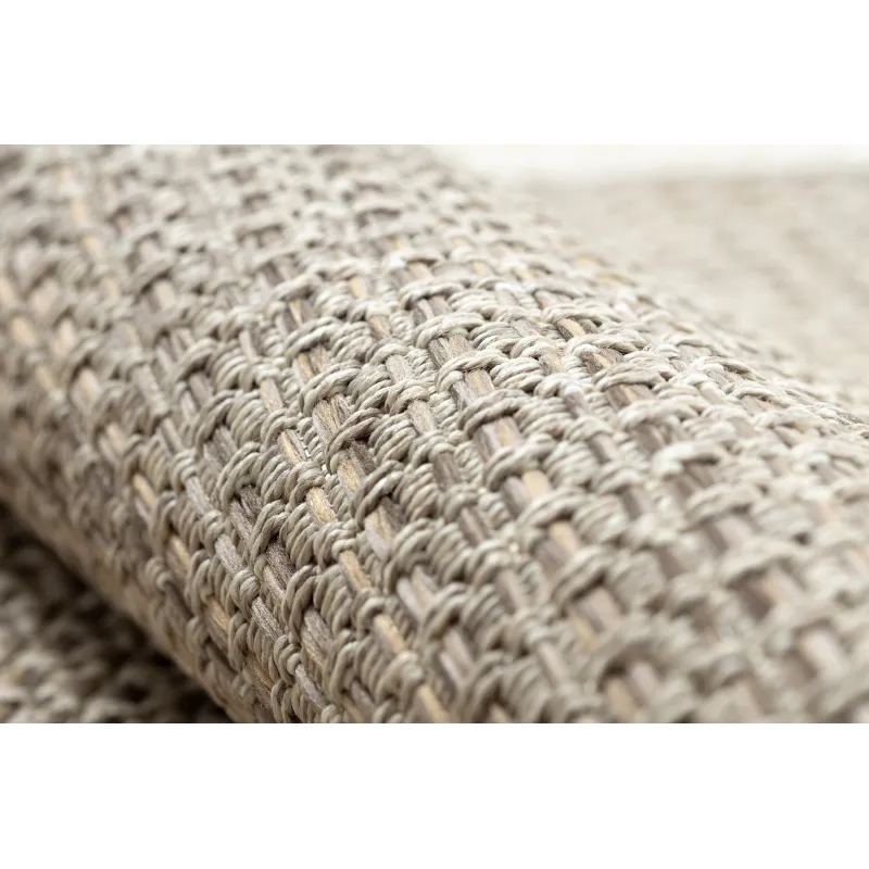 Boho sisal rug for kids' room, safe and stylish