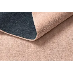 Soft salmon washable rug LATIO 71351200, comfortable and pleasant to the touch
