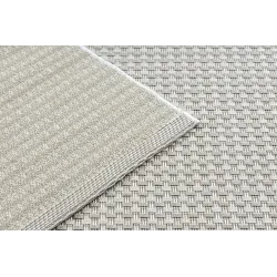 Soft and durable beige boho sisal rug, ideal for any space