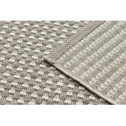 Sisal rug in boho style, beige, soft texture, suitable for living rooms