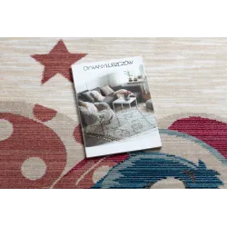 Modern children's rug, colorful, teddy bear shape, perfect for a child's room