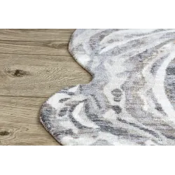 Contemporary polyester rug, great for any stylish interior design