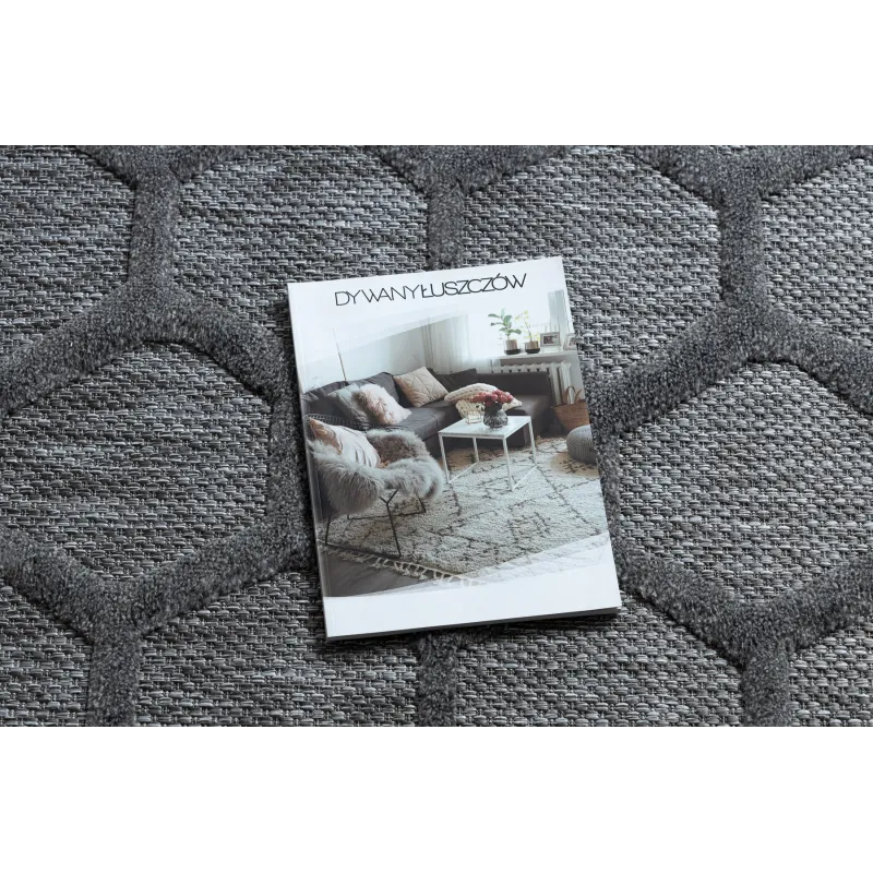 SANTO Sisal Rug 180x270cm Anthracite