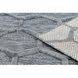 SANTO Sisal Rug 180x270cm Anthracite