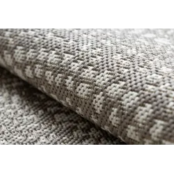 Round Sisal Rope Rug FLAT 120cm Beige