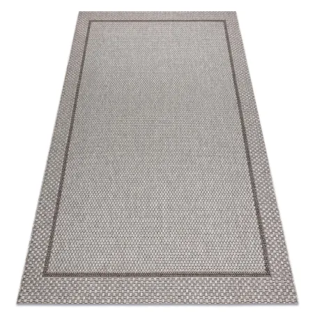 Beige rope sisal rug 80x150 cm, natural texture, stylish home decor