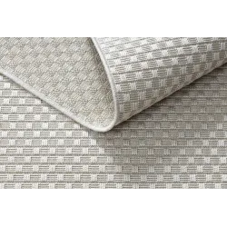 Bedroom rug, cozy and stylish, made of natural fibers