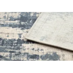 NAIN Wool Vintage Rug Beige Navy