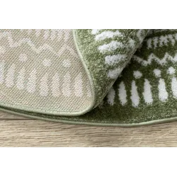 Green FUN Napkin rug, perfect for garden or terrace