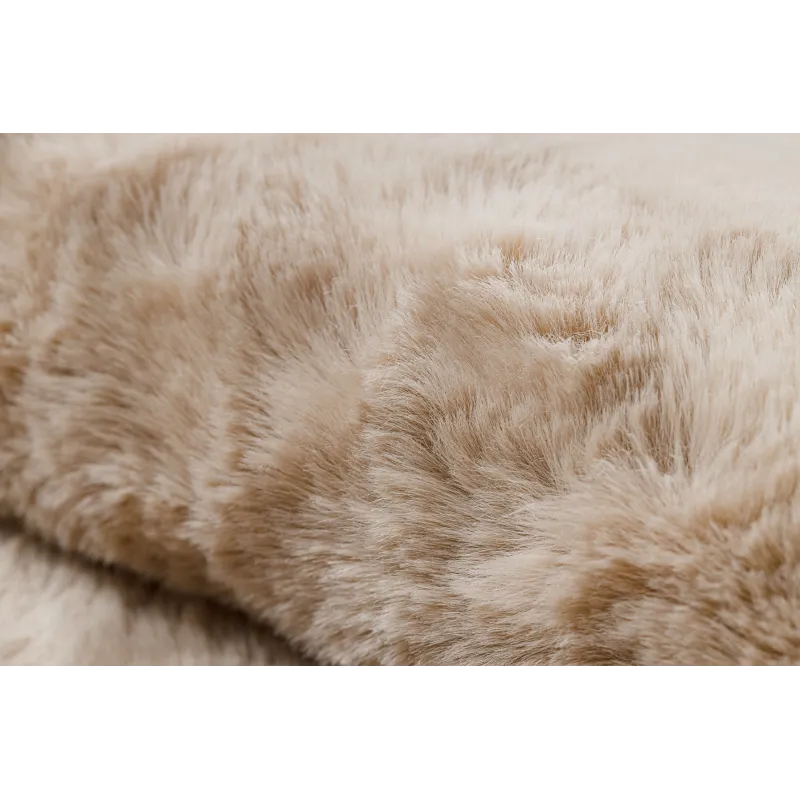 SHAPE 3105 Heart Shaggy Rug Beige