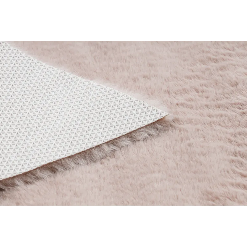 SHAPE 3148 Star Shaggy Rug Rose
