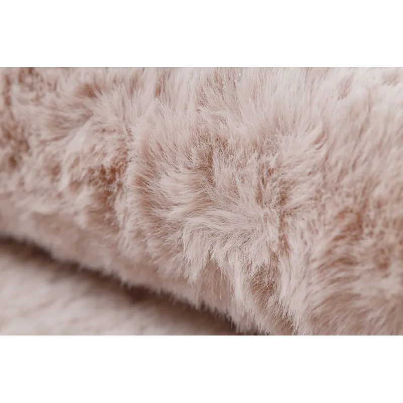SHAPE 3148 Star Shaggy Rug Rose