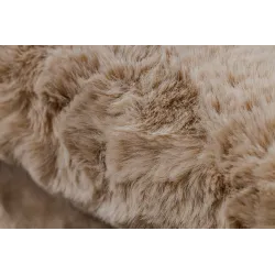 SHAPE 3148 Star Shaggy Rug Beige