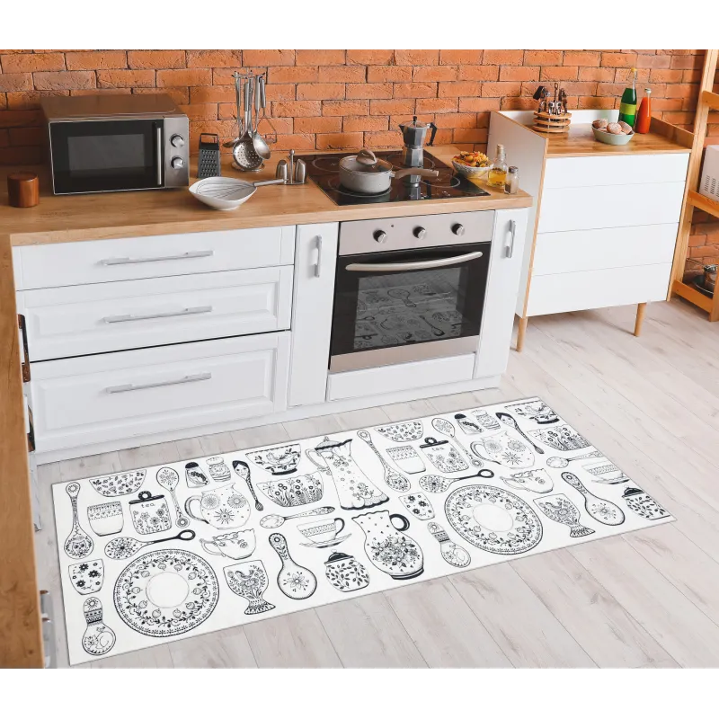 ANDRE 1318 Washable Kitchen Rug